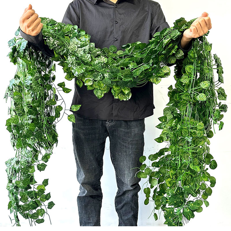 2.1M Green Ivy Leaf Hanging Vi – Sphagnum Moss Dry Bewertung und Preis