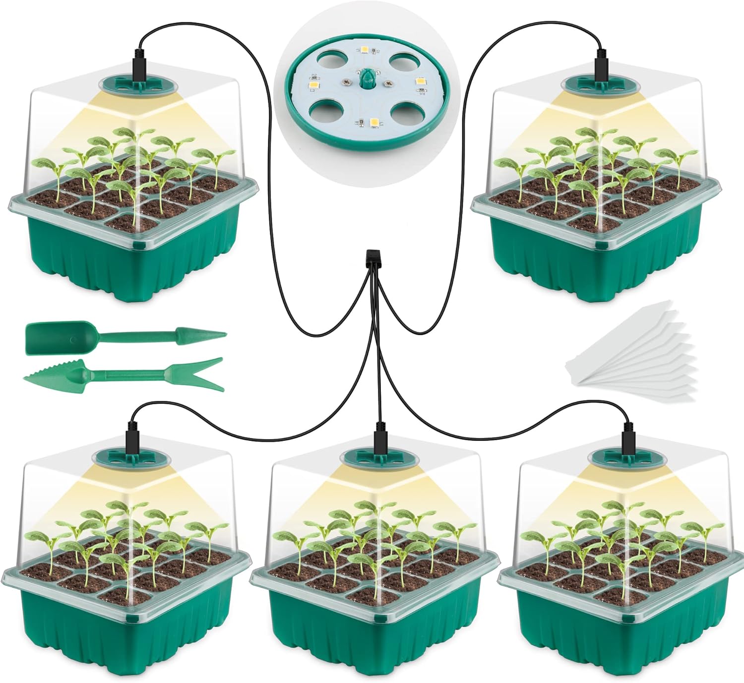 Seed Starter Tray with Grow Li – Humidity Dome Kit Bewertung und Preis