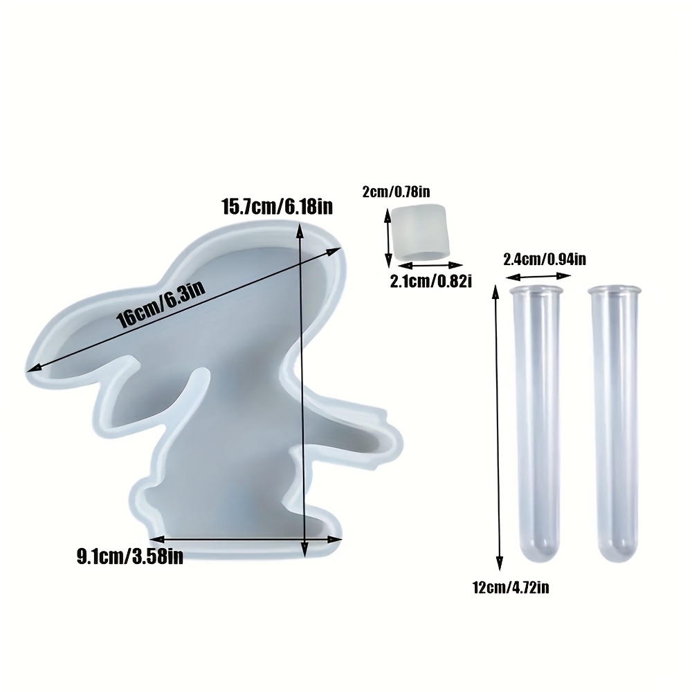 4pcs/set Easter Bunny Silicone – Propagation Station Vase Bewertung und Preis