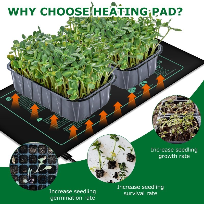 Seedling Heating Mat  Indoor P – Rooting Gel Clone Bewertung und Preis
