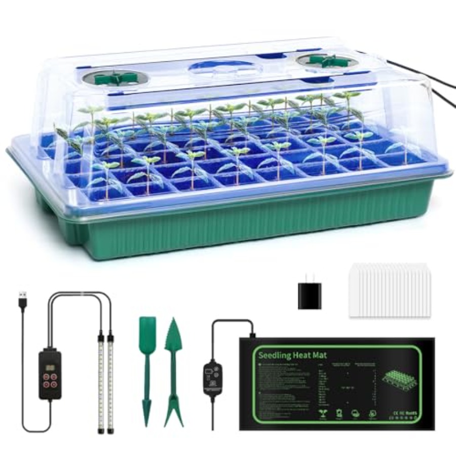 Seed Starter Kit with Grow Lig – Humidity Dome Kit Bewertung und Preis