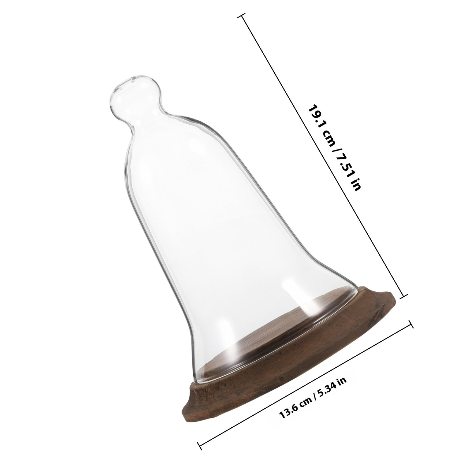High Borosilicate Glass Cloche – Plastic Dome Clear Bewertung und Preis