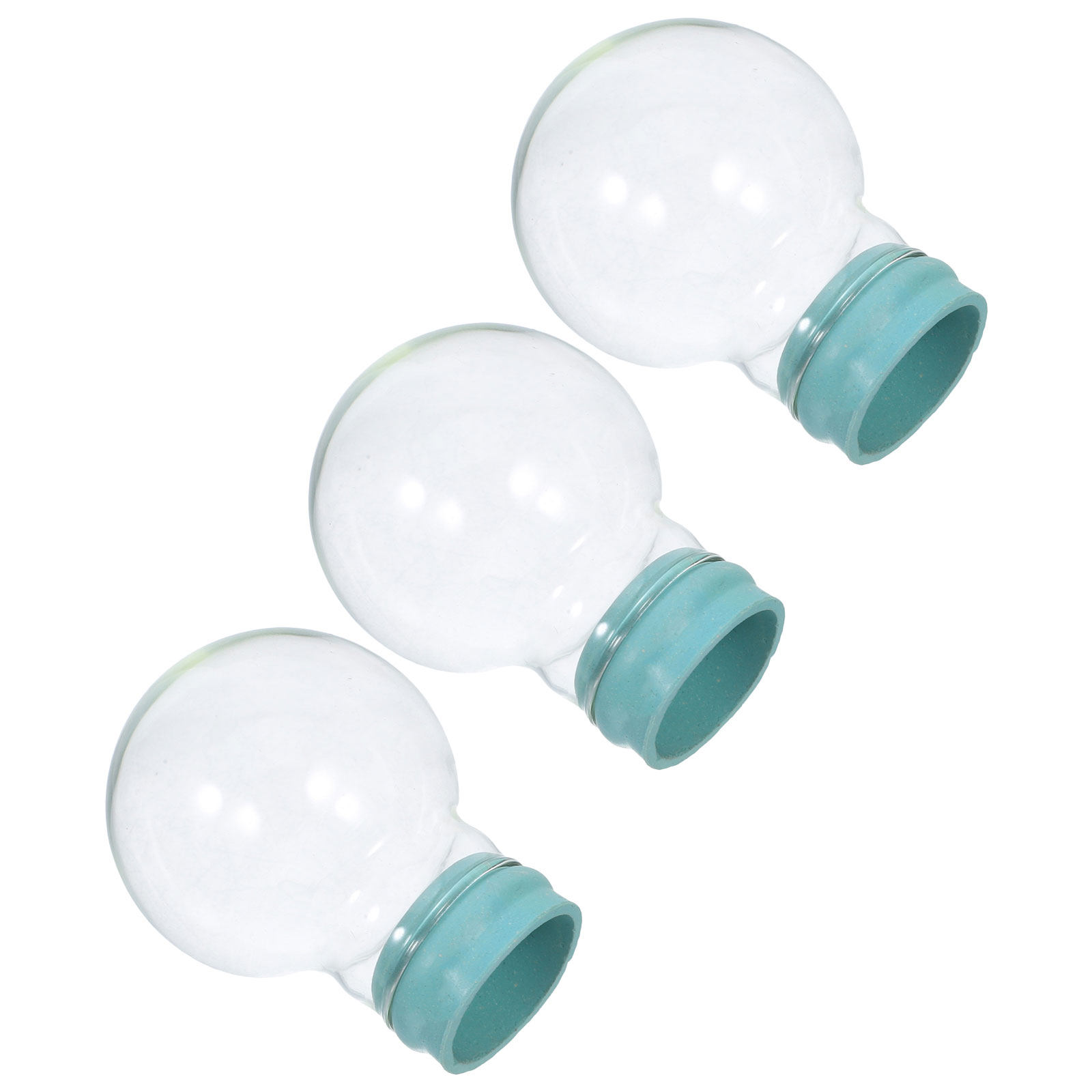 3Pcs Empty Snow Globe Glass Do – Plastic Dome Clear Bewertung und Preis