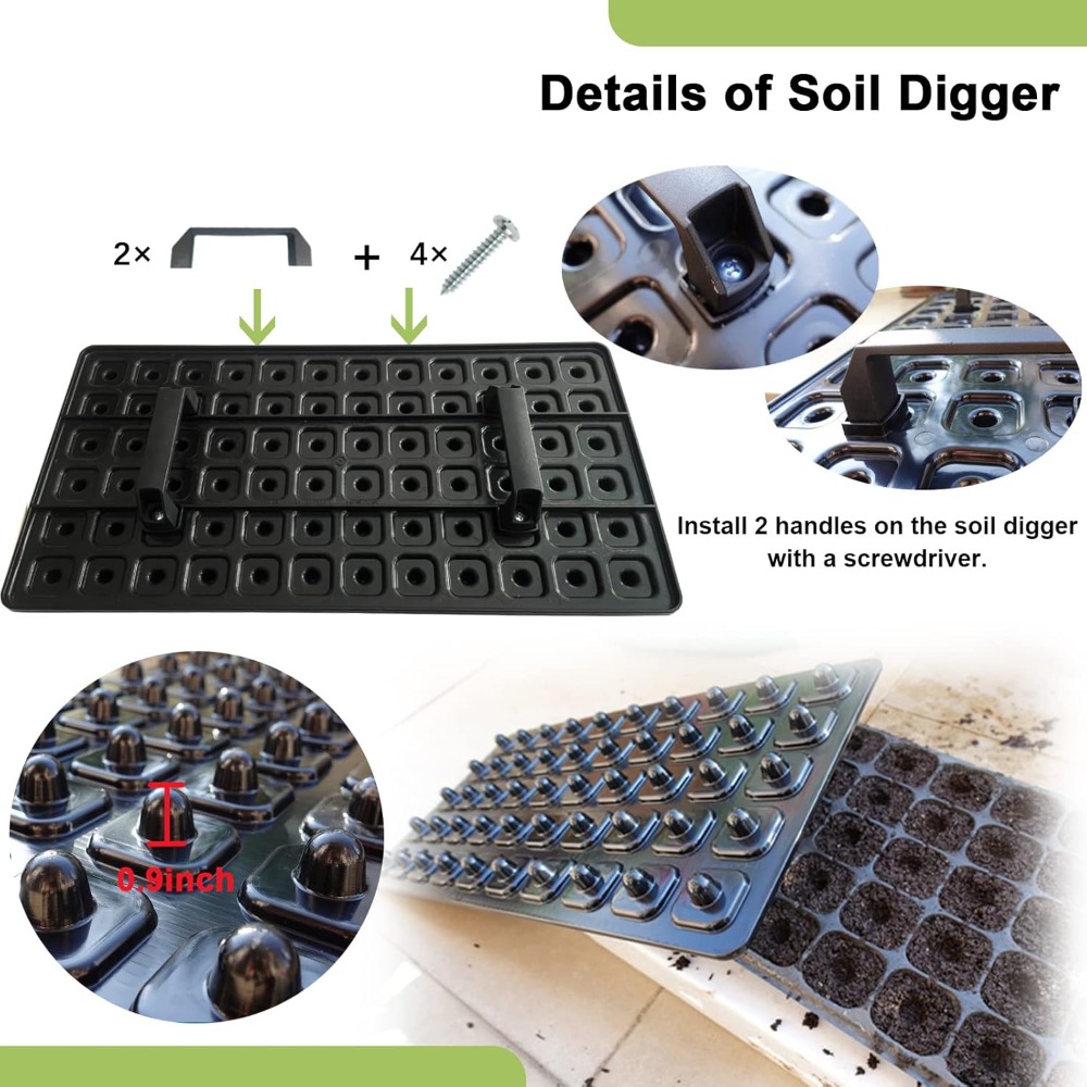 72 Cell Seed Starter Trays wit – Propagation Tray 72 Bewertung und Preis