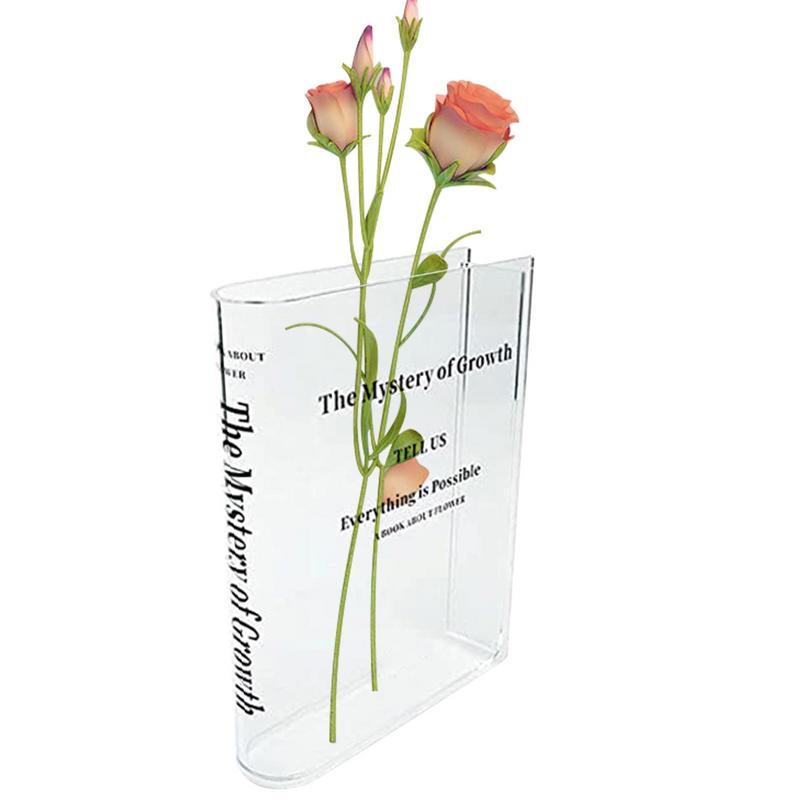 Clear Book Vase Aesthetic Acry – Propagation Station Vase Bewertung und Preis