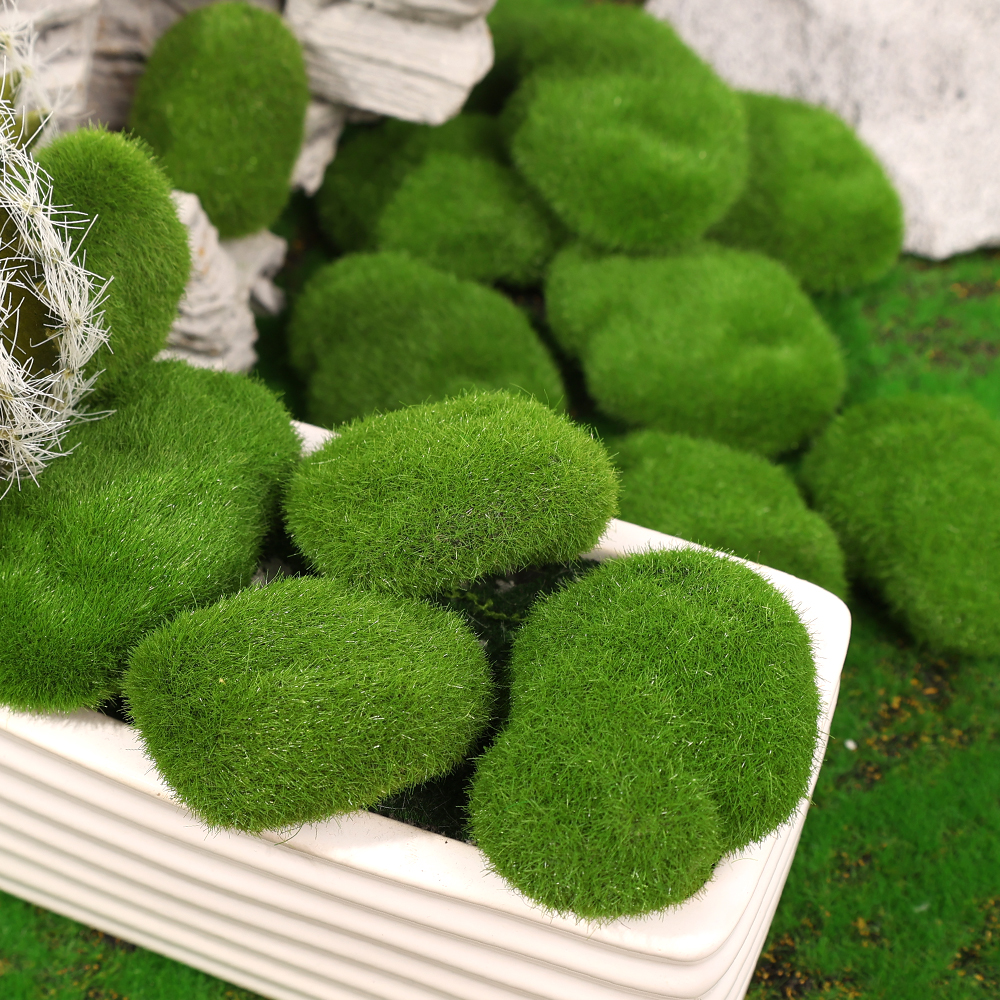 Artificial Green Moss Stones f – Sphagnum Moss Dry Bewertung und Preis