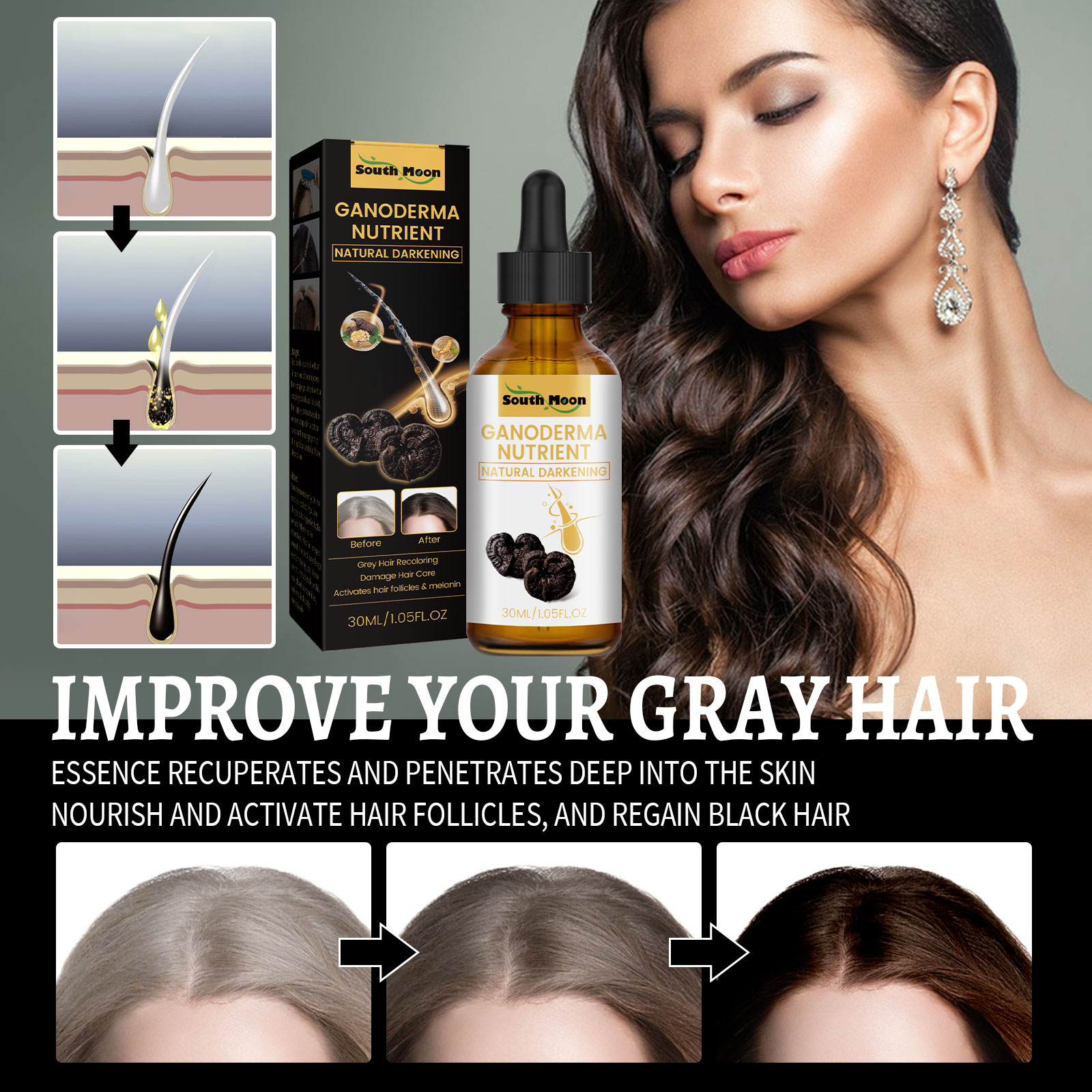 Black Ganoderma Lucidum Hair L – Root Stimulator Liquid Bewertung und Preis