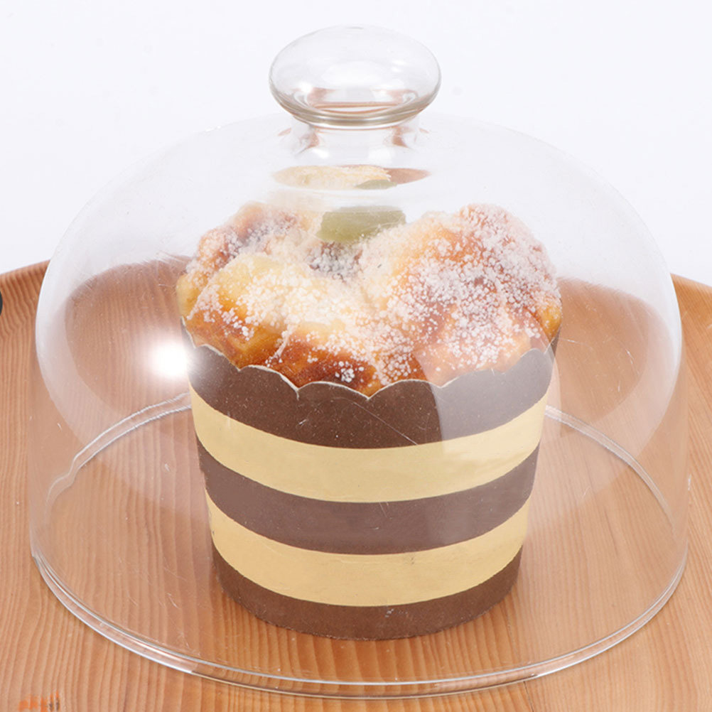 2Pcs Transparent Glass Cake Do – Plastic Dome Clear Bewertung und Preis