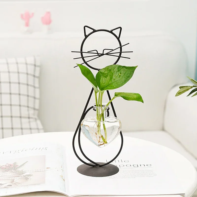 Hydroponic Glass Heart Vase Wi – Propagation Station Vase Bewertung und Preis