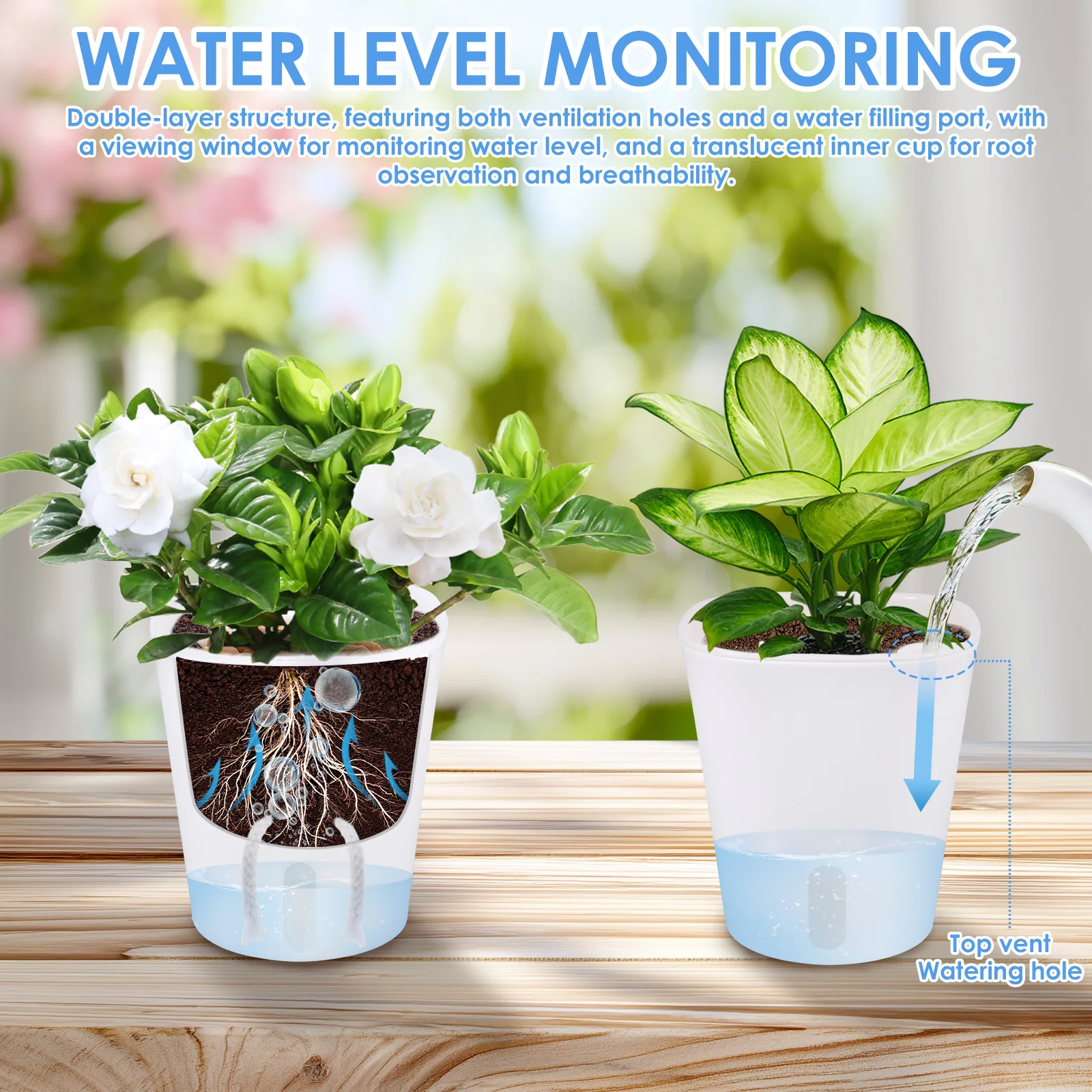 10 Pcs Self Watering Planter L – Self Watering Insert Bewertung und Preis