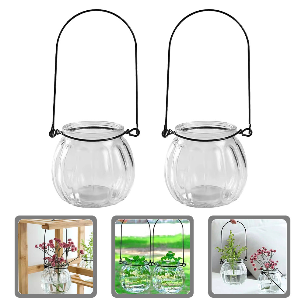 6Pcs Transparent Hanging Glass – Propagation Station Vase Bewertung und Preis