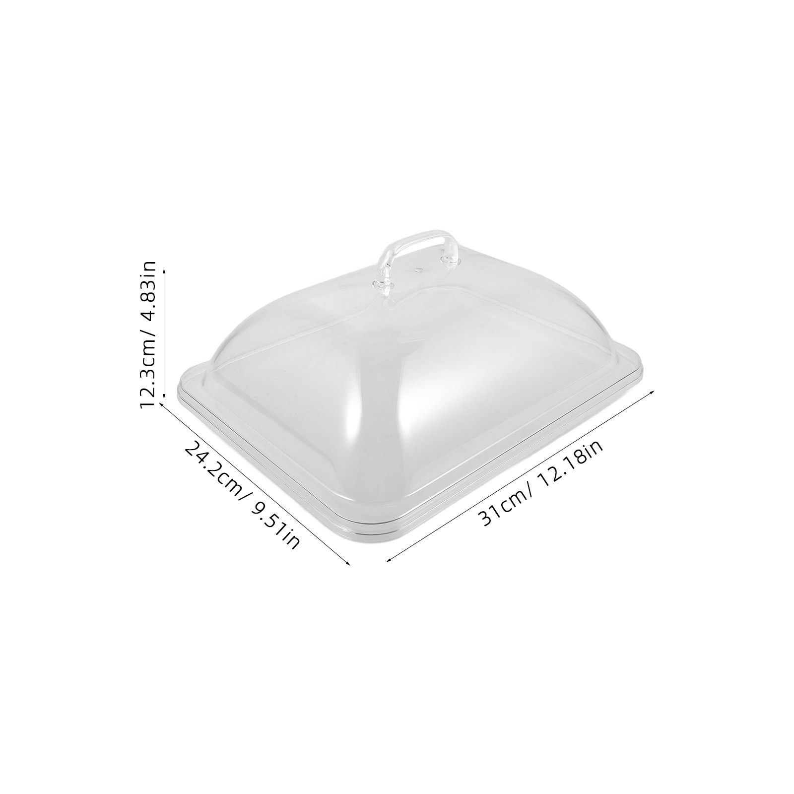 Clear Acrylic Cake Dome Cover  – Plastic Dome Clear Bewertung und Preis
