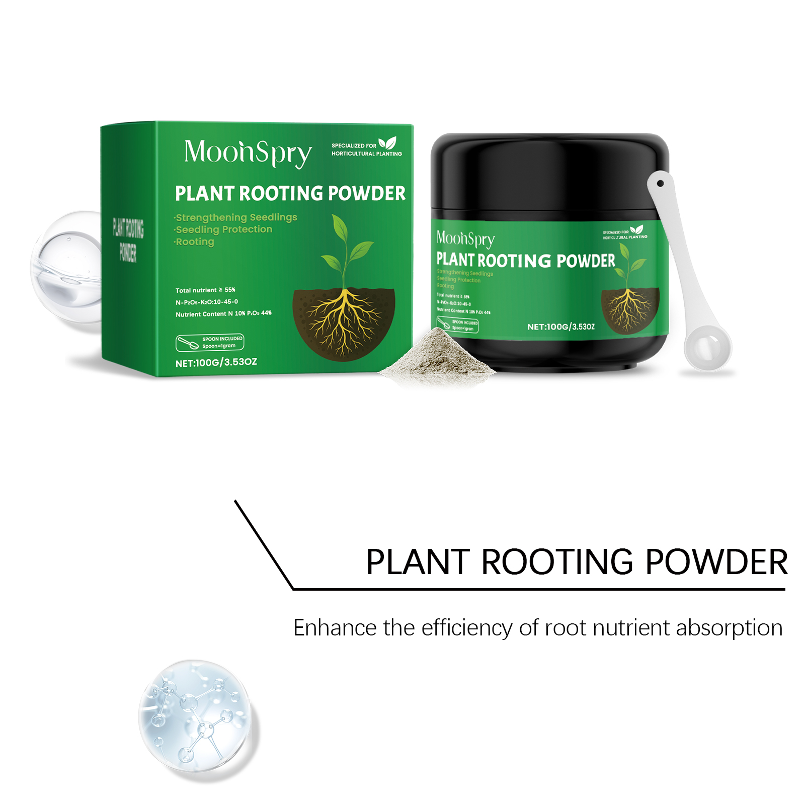 100g Plant Rooting Powder for  – Rooting Hormone Powder Bewertung und Preis