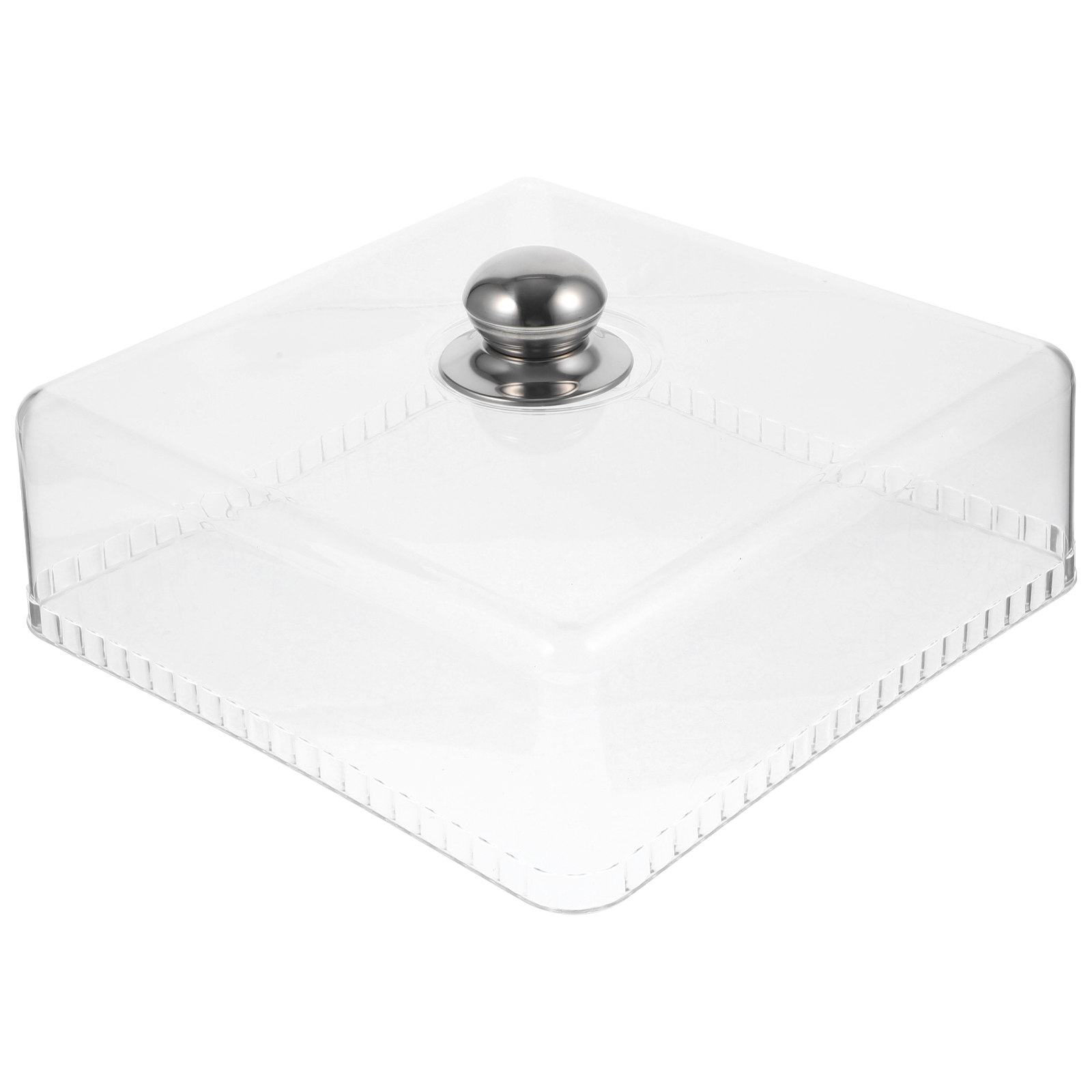 Square Glass Cake Dome Buffet  – Plastic Dome Clear Bewertung und Preis
