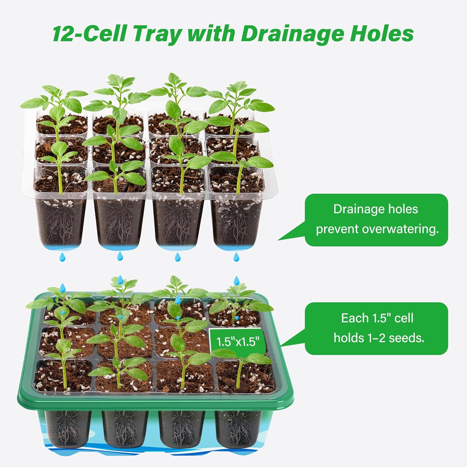 Growing Starting Nursery Trays – Humidity Dome Kit Bewertung und Preis